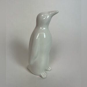 Ceramic Penguin Figure statue home decor